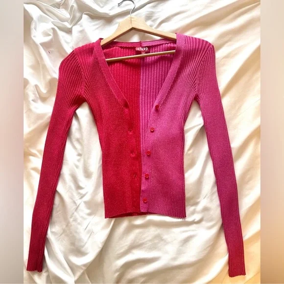 STAUD Metallic Cardigan - Picture 3 of 8